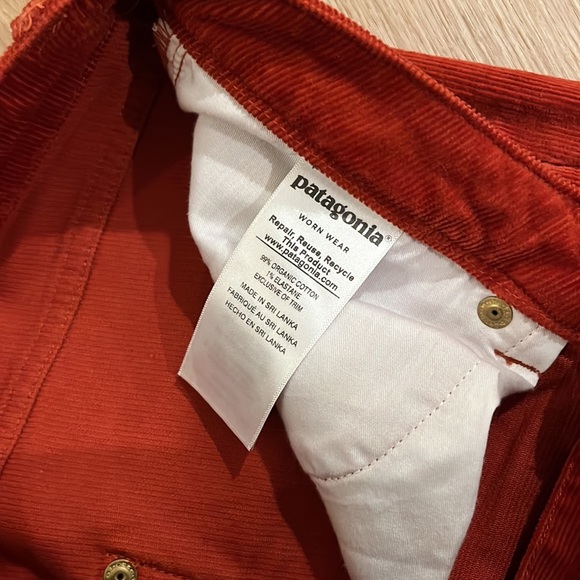 Patagonia (EUC) | organic cotton fitted corduroy skinny pants - Picture 6 of 8
